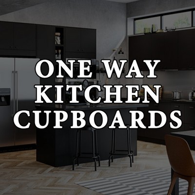 One Way Kitchen Cupboards