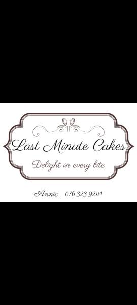 Last Minute Cakes